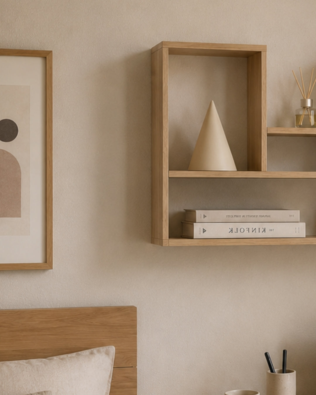 Acento decorativo geométrico - Cono