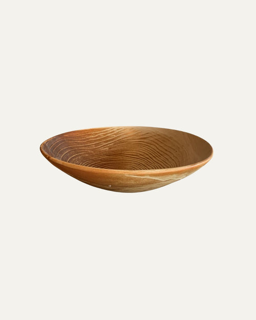 Bowl de porcelana marrón claro - Santiago
