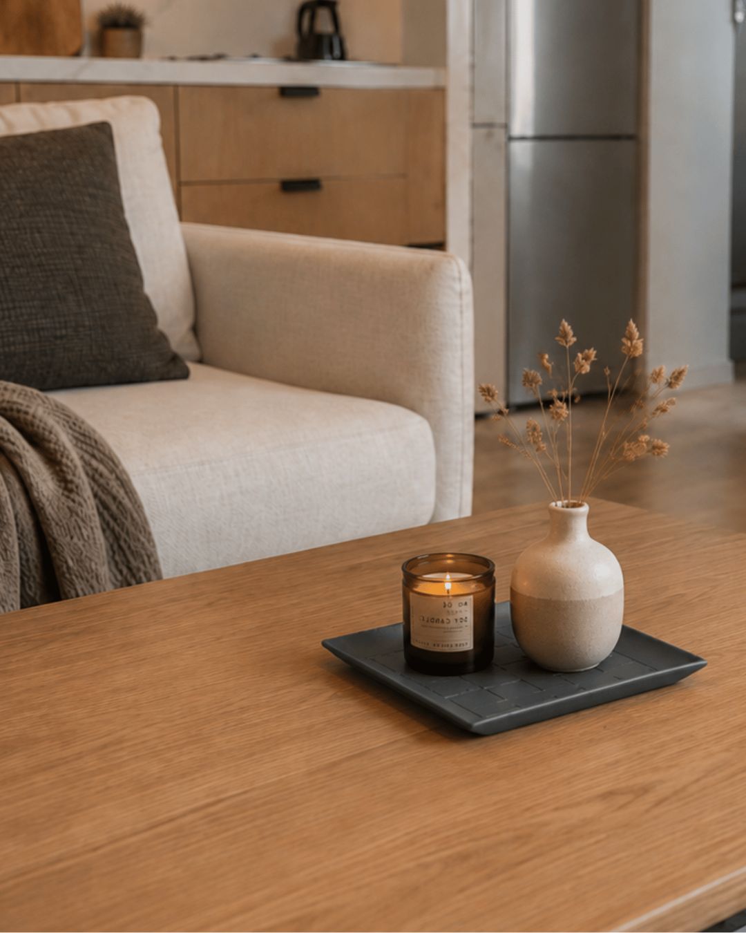 Bandejas decorativas  gris - Plaza