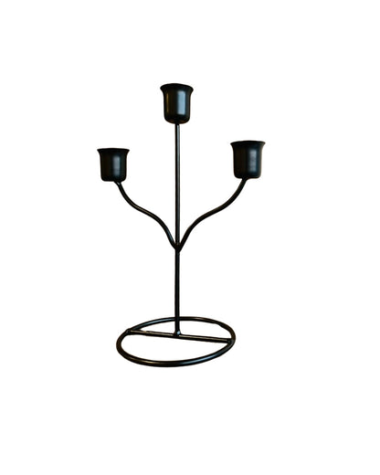 Trilight- Metal Candelabra