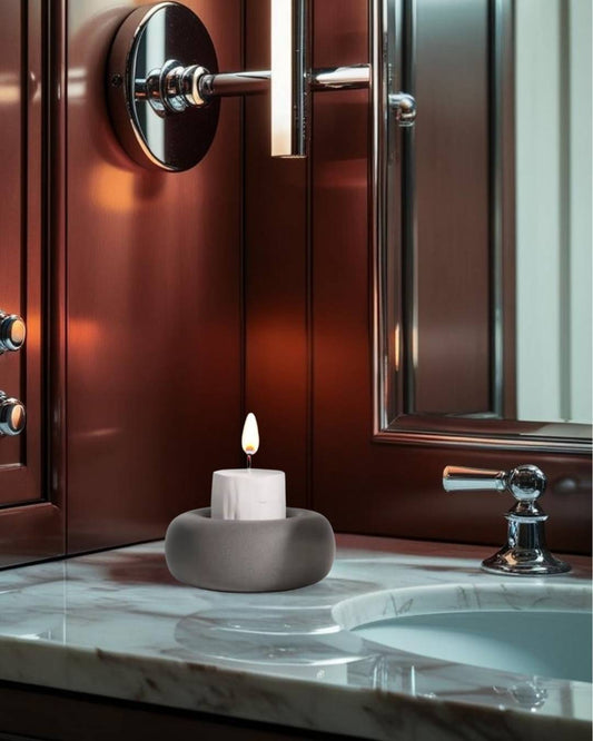 Glod - Concrete Candle Holders 3-Piece Set