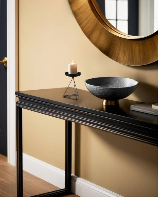 Geolight - Metal Candle Holders 3-Piece Set