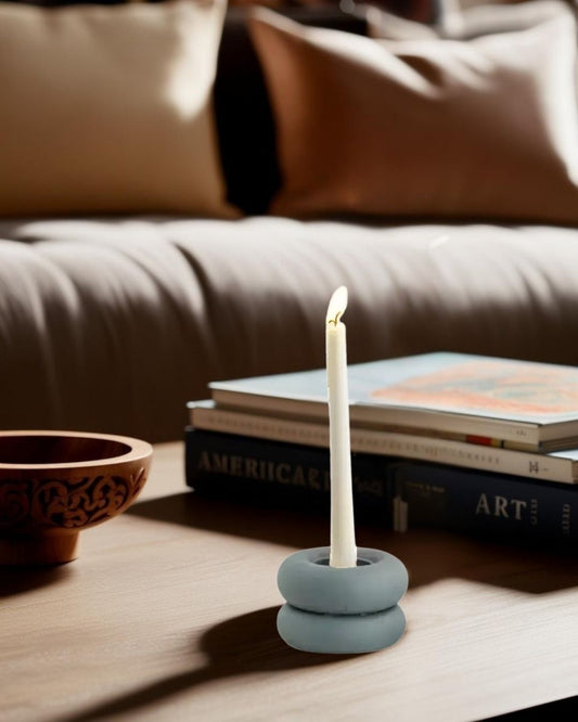 Roll - Ceramic Candle Holder