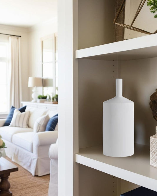 Hogflaska - Porcelain Vase With Right Angles