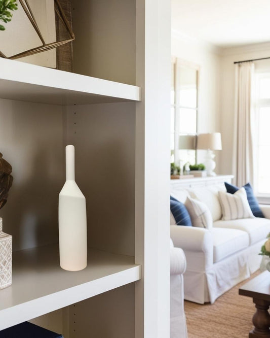 Snedhals - Asymmetrical porcelain vase