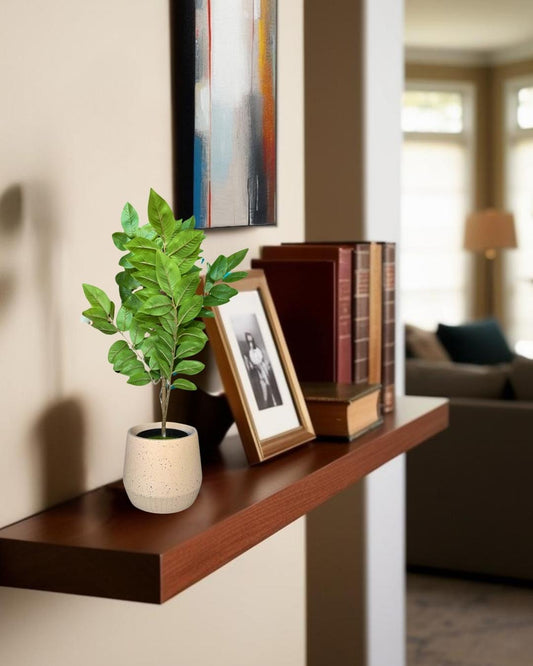 Photos – 14.57" Faux Plant in a Decorative Planter
