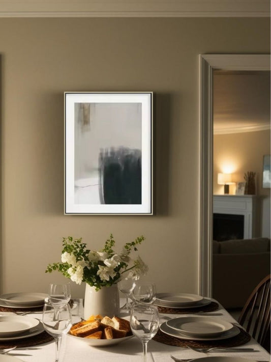 Framed Abstract Canvas Wall Art Set – 27.5" x 19.6"