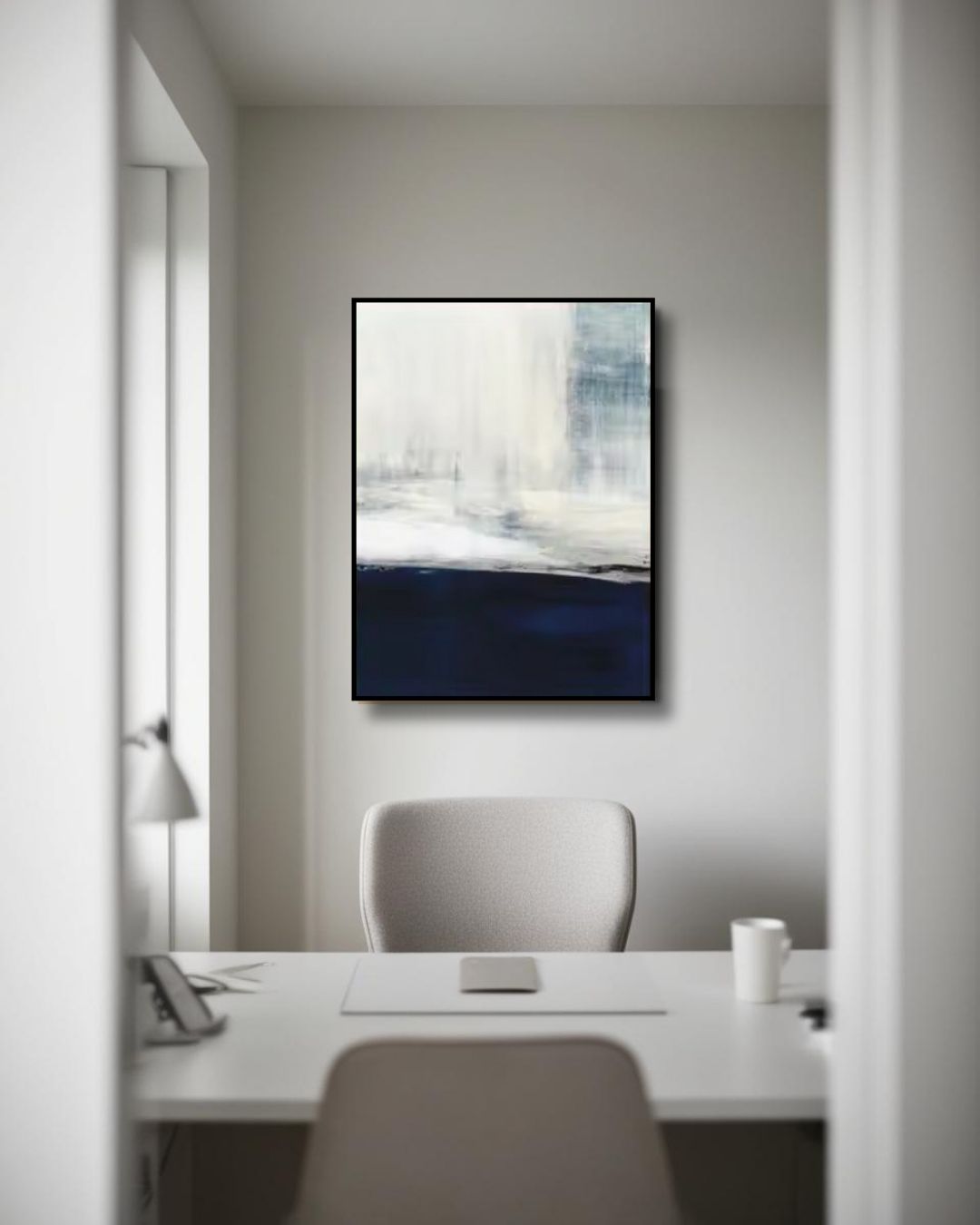 Cuadro abstracto 90 x 120 cm.,  Horizon