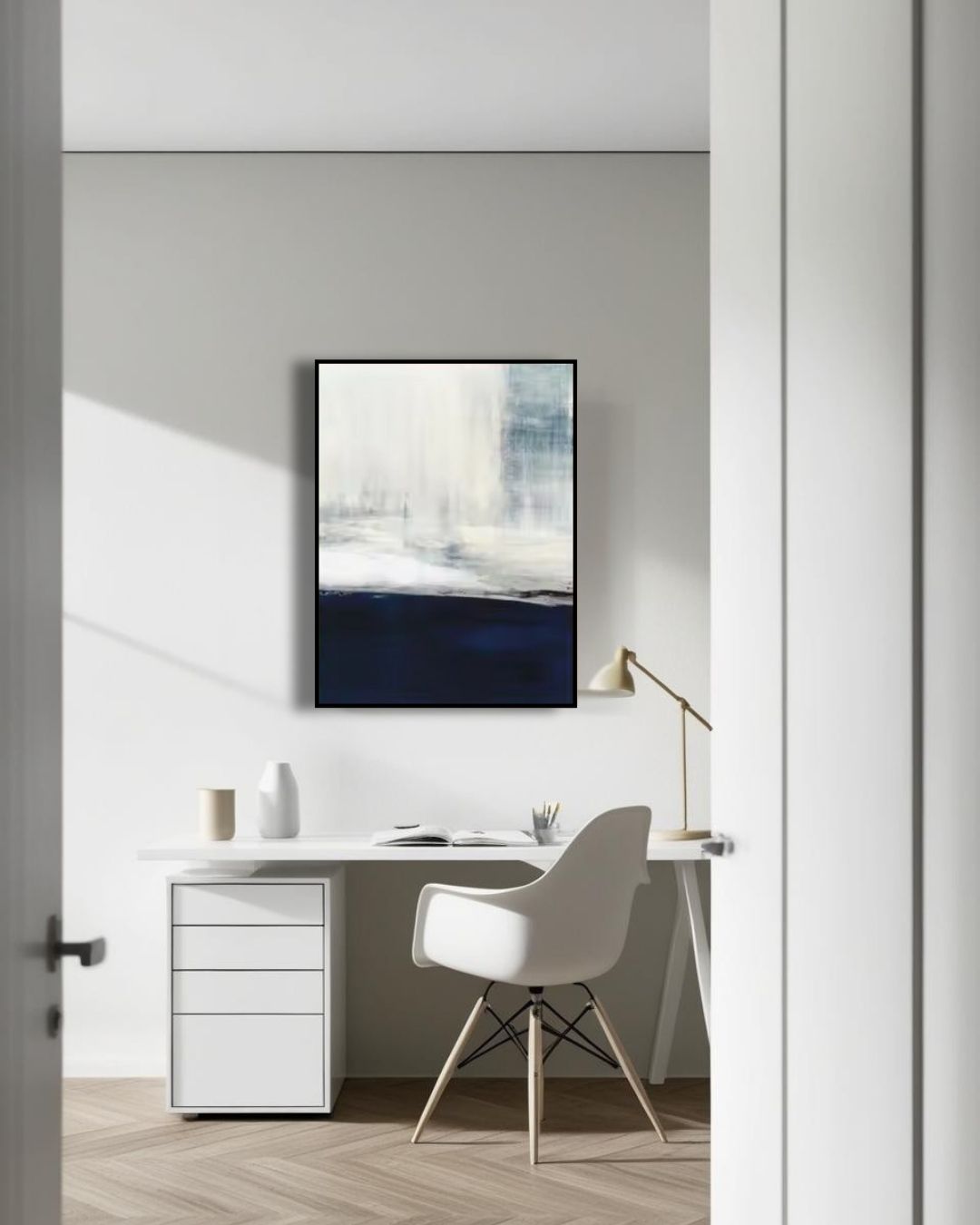Cuadro abstracto 90 x 120 cm.,  Horizon
