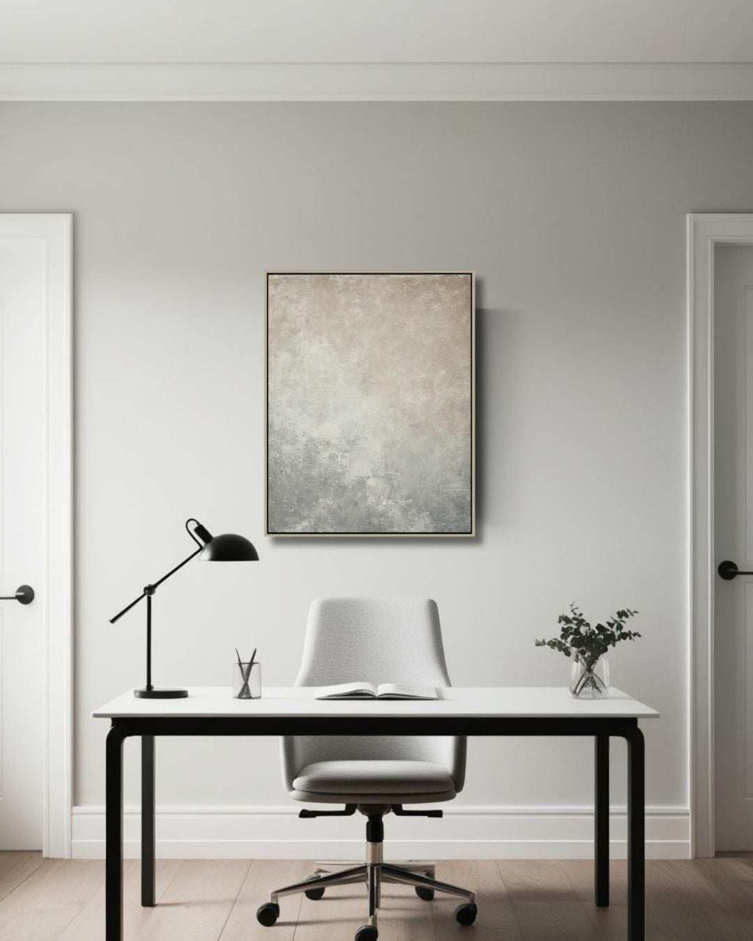 Cuadro abstracto 50 x 70 cm., Stone Fade