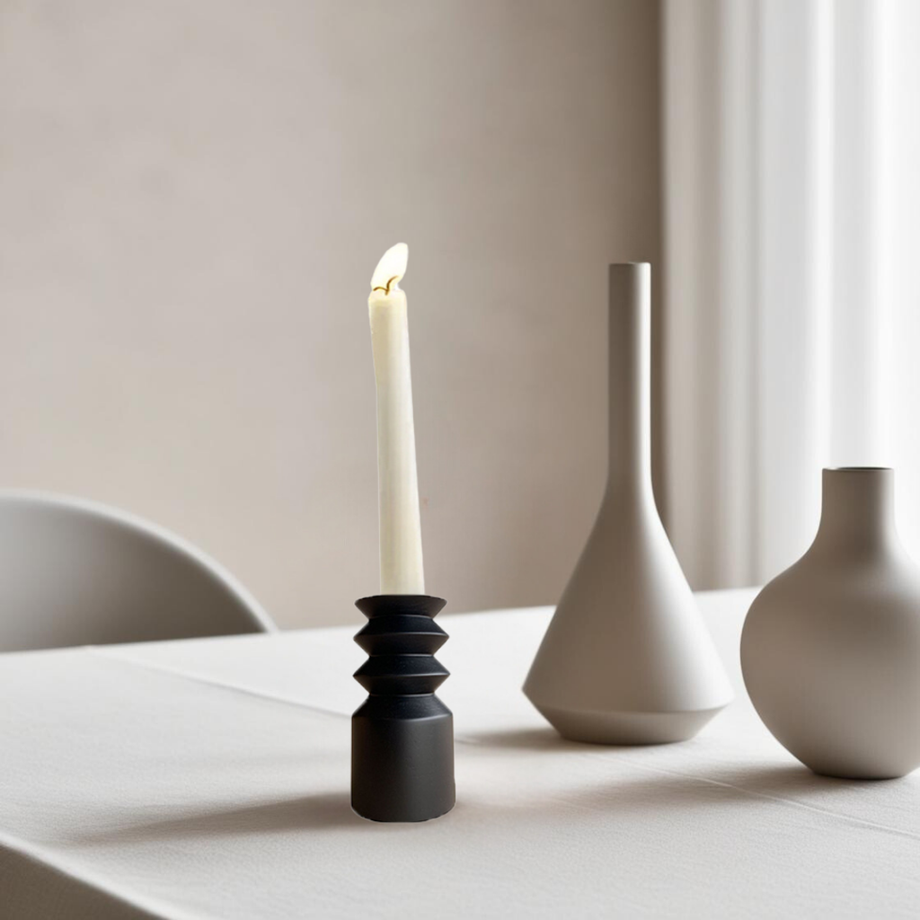 Harmonika - Wooden Candle Holder