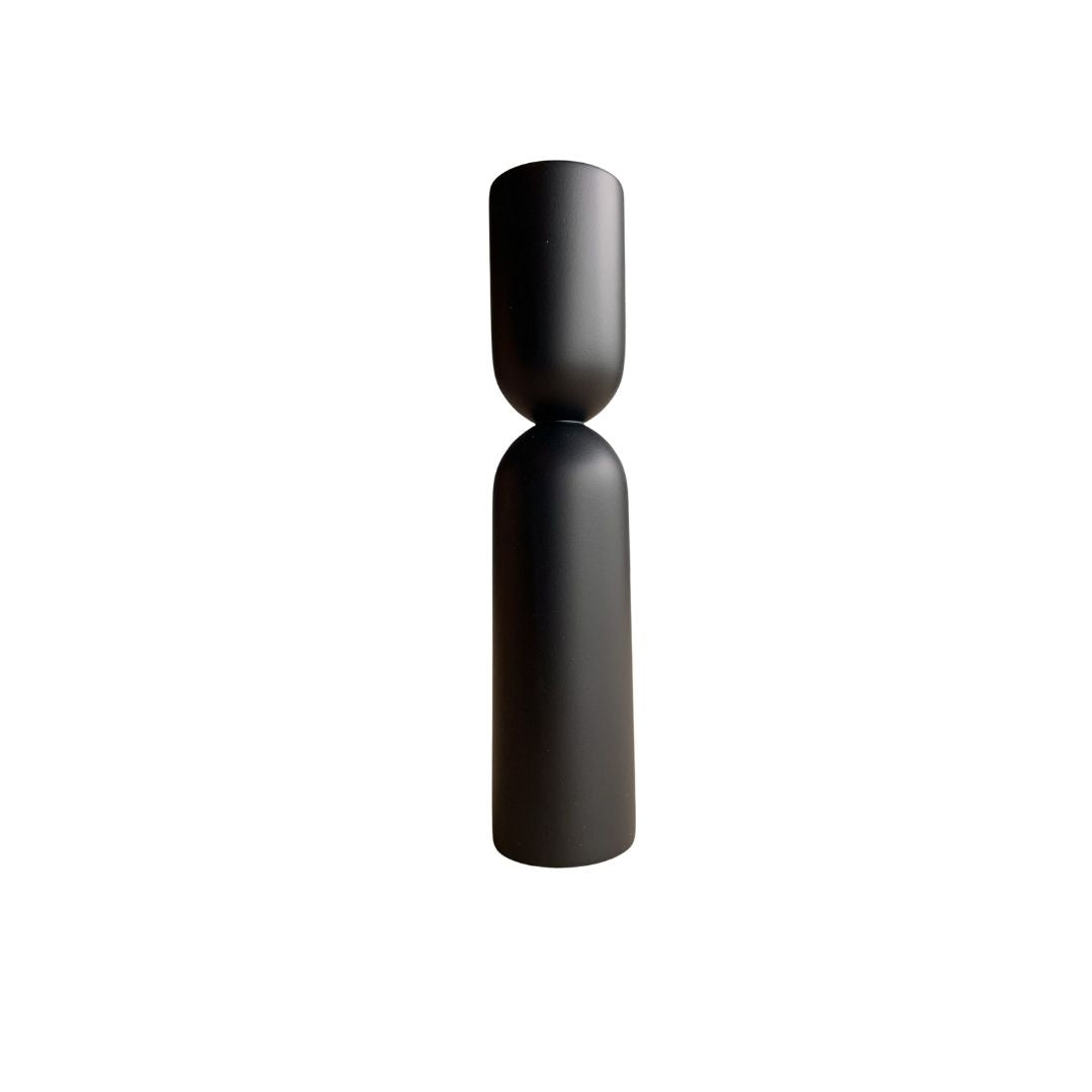 Figur - Portavelas de madera
